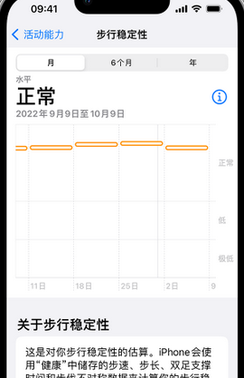 镇平iPhone手机维修如何在iPhone开启'步行稳定性通知'