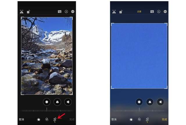 镇平苹果手机维修分享iPhone手机如何使用裁剪功能隐藏照片 